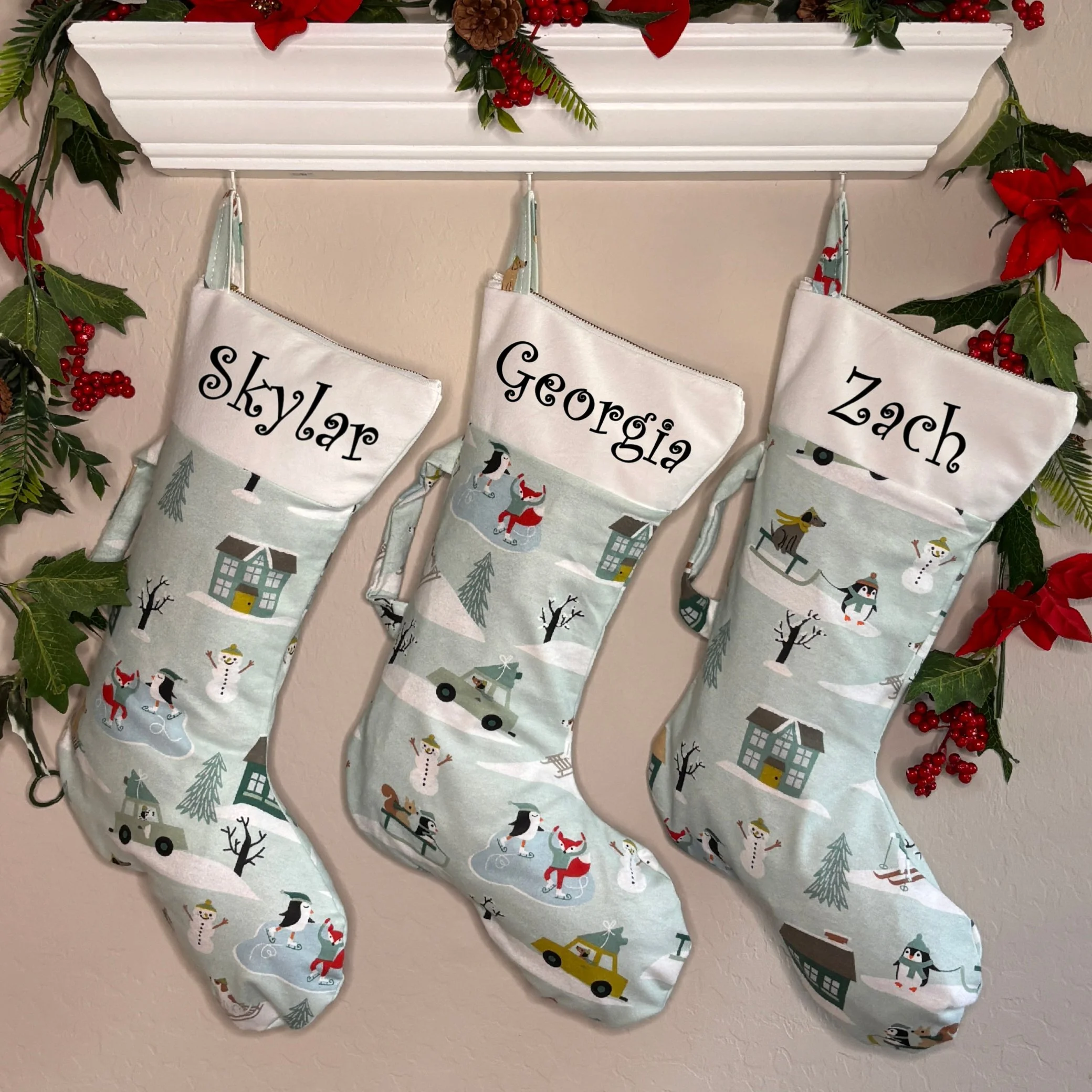 Rascal Pals | Zippered Stockings
